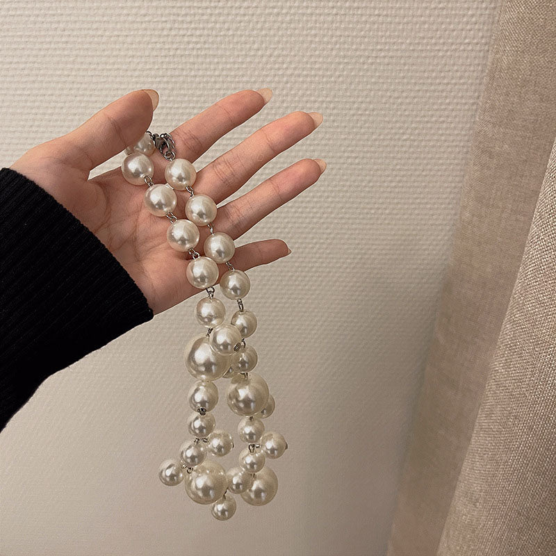 1Piece Elegant Imitation Pearls Necklace Fashion Women Clavicle Chain Choker N216