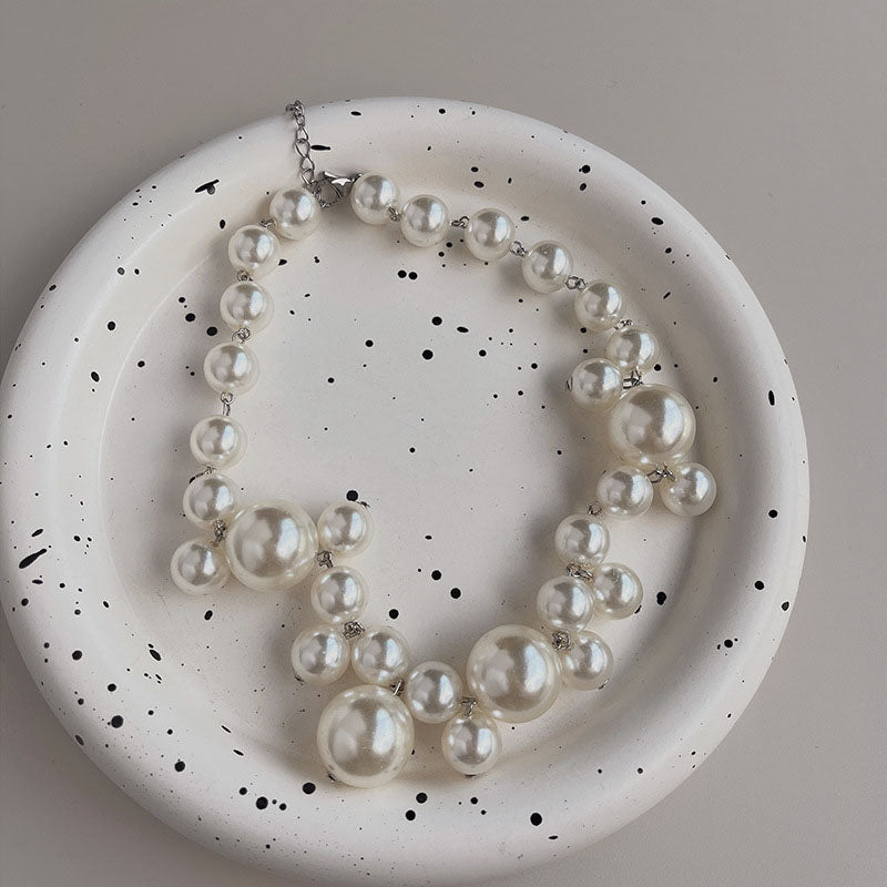 1Piece Elegant Imitation Pearls Necklace Fashion Women Clavicle Chain Choker N216