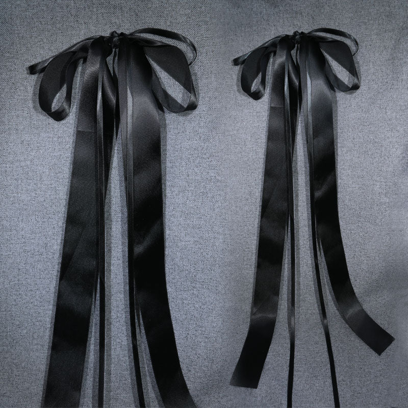 1 Piece Wonderful Ribbon Fabric Bow streamers Hair Ring Fashion Hair Accessories Headdress Best Birthday Gifts T1265
