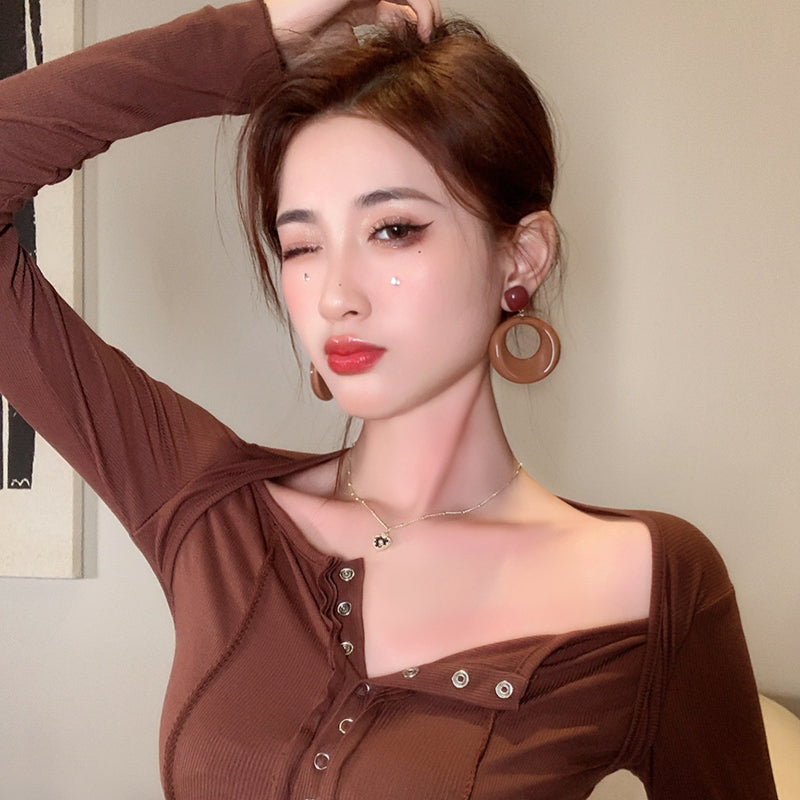 1 pair fashion women round earrings quality acrylic stud earrings wonderful jewellery best birthday gift E1410